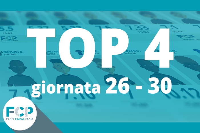 Top 4 FCP dalla giornata 26 alla 30